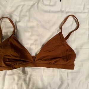 Victoria's Secret Rust Brown Triangle Bralette